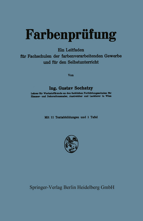 Farbenpr&uuml;fung - Gustav Sochatzy