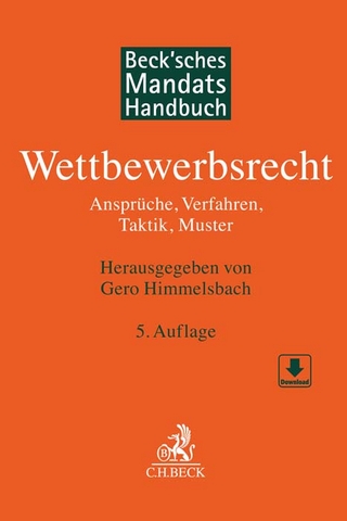 Beck'sches Mandatshandbuch Wettbewerbsrecht