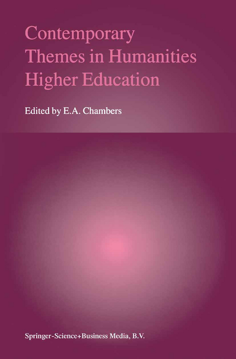 Contemporary Themes in Humanities Higher Education - 