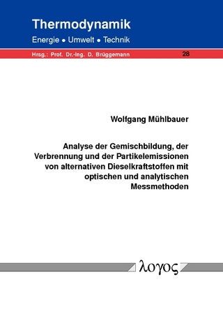 Analyse der Gemischbildung, der Verbrennung und der Partikelemissionen von alternativen Dieselkraftstoffen mit optischen und analytischen Messmethoden