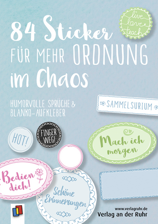 84 Sticker für mehr Ordnung im Chaos 
