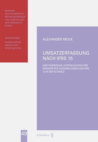 Umsatzerfassung nach IFRS 15