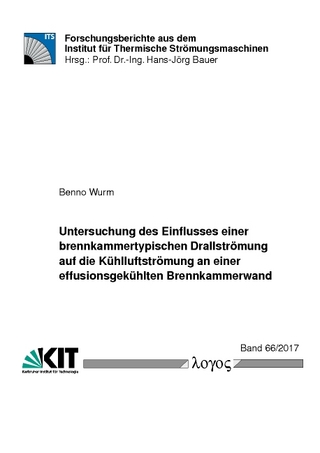 Untersuchung des Einflusses einer brennkammertypischen Drallströmung auf die Kühlluftströmung an einer effusionsgekühlten Brennkammerwand