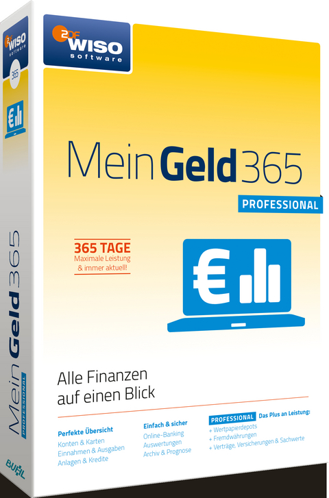 WISO Mein Geld Professional 365, DVD-ROM - 