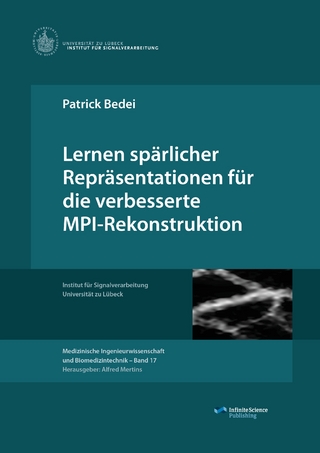Lernen spärlicher Repräsentationen für die verbesserte MPI-Rekonstruktion