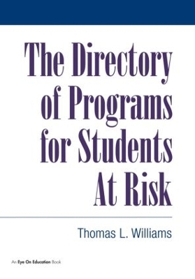 Directory of Programs for Students at Risk - Thomas Williams