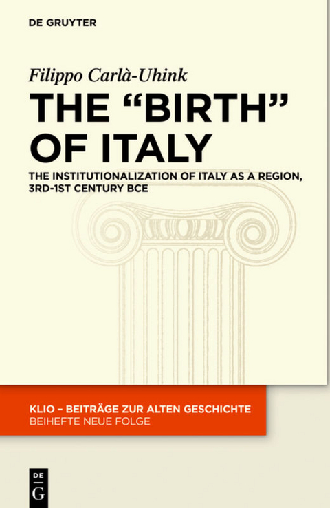 The "Birth" of Italy - Filippo Carl&agrave;-Uhink