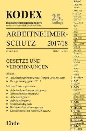 KODEX Arbeitnehmerschutz 2017/18 - Eva-Maria Marat