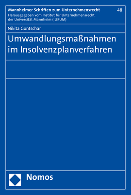Umwandlungsmaßnahmen im Insolvenzplanverfahren