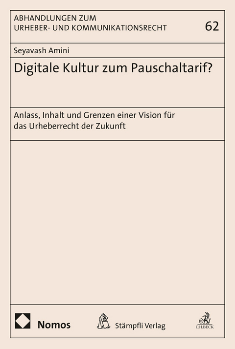 Digitale Kultur zum Pauschaltarif? - Seyavash Amini