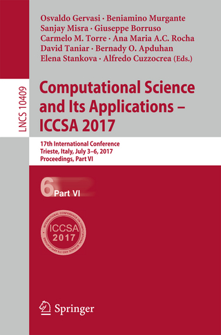 Computational Science and Its Applications – ICCSA 2017