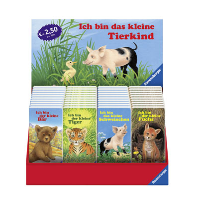 Verkaufs-Kassette "Mini-B&uuml;cher - Ich bin das kleine Tierkind"