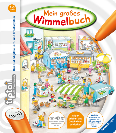 tiptoi&reg; Mein gro&szlig;es Wimmelbuch - Inka Friese