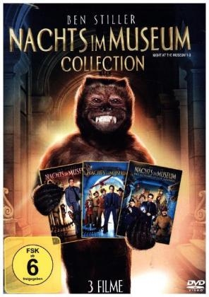 Nachts im Museum 1-3, 3 DVDs