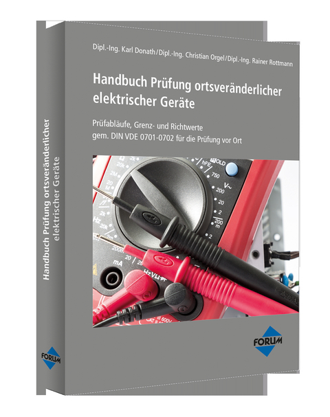Handbuch Pr&uuml;fung ortsver&auml;nderlicher elektrischer Ger&auml;te