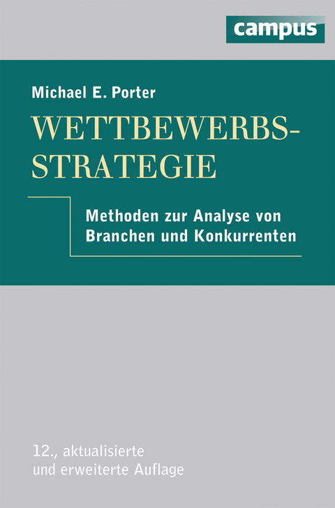 Wettbewerbsstrategie - Michael E. Porter