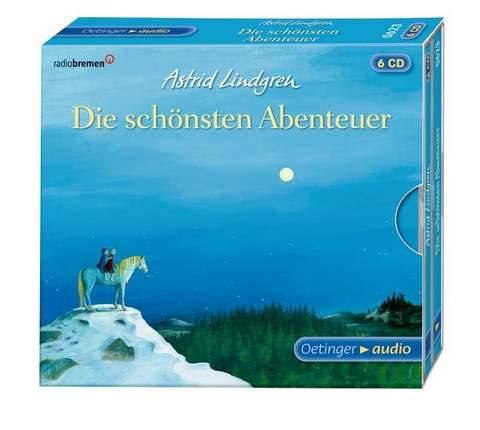 Die sch&ouml;nsten Abenteuer (6 CD) - Astrid Lindgren