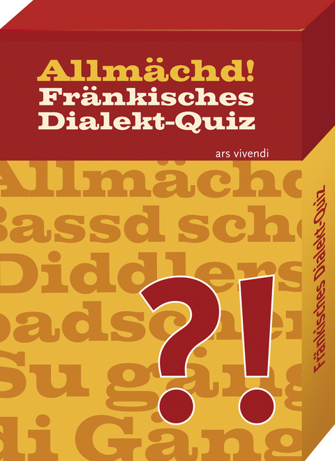 Allm&auml;chd! Fr&auml;nkisches Dialekt-Quiz (Spiel)