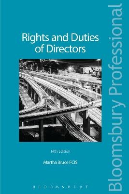 Rights and Duties of Directors - Martha Bruce