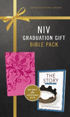 NIV, Graduation Gift, Bible Pack for Her, Pink, Red Letter -  Zondervan
