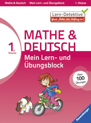 Mein Lern- und &Uuml;bungsblock Mathe & Deutsch 1. Klasse - Sieglinde Diem, Karin M&uuml;ller