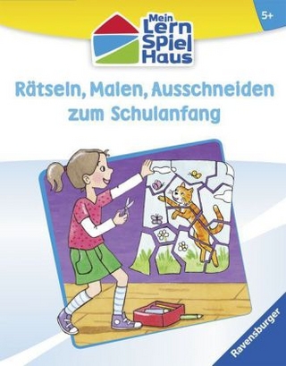 Rätseln, Malen, Ausschneiden zum Schulanfang