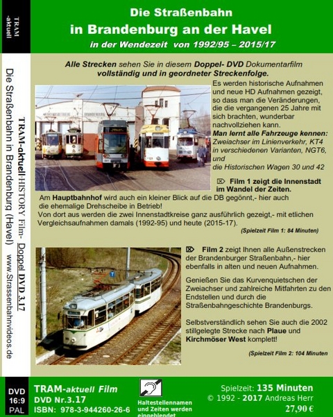 Die Straßenbahn in Brandenburg an der Havel - 