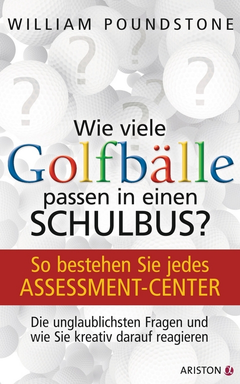 Wie viele Golfb&auml;lle passen in einen Schulbus? - William Poundstone