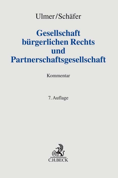 Gesellschaft b&uuml;rgerlichen Rechts und Partnerschaftsgesellschaft - Carsten Sch&auml;fer, Peter Ulmer