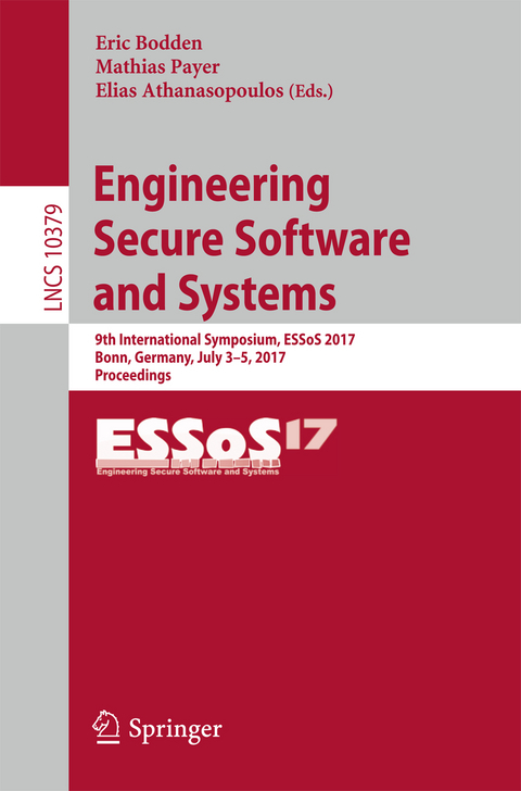 Engineering Secure Software and Systems - 