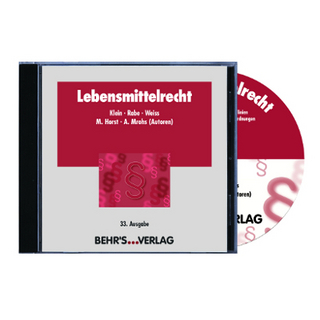 Lebensmittelrecht CD-ROM