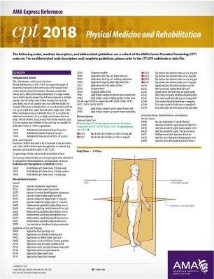 CPT&reg; 2018 Express Reference Coding Cards: Physical Medicine & Rehabilitation - Kathy Giannangelo