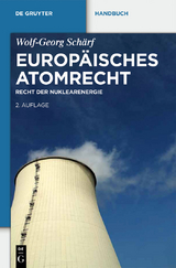 Europ&auml;isches Atomrecht - Wolf-Georg Sch&auml;rf