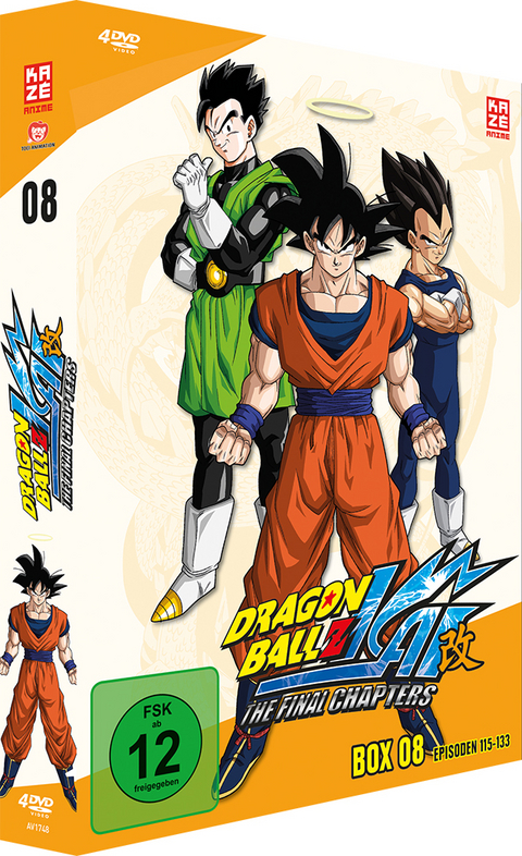 Dragonball Z Kai - DVD Box 8 (4 DVDs) - Episoden 117-133 - Yasuhiro Nowatari