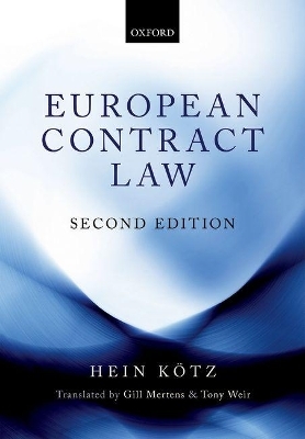 European Contract Law - Hein Kötz