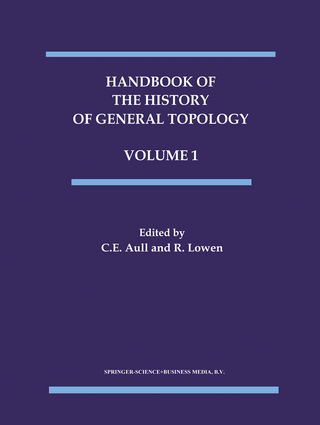 Handbook of the History of General Topology