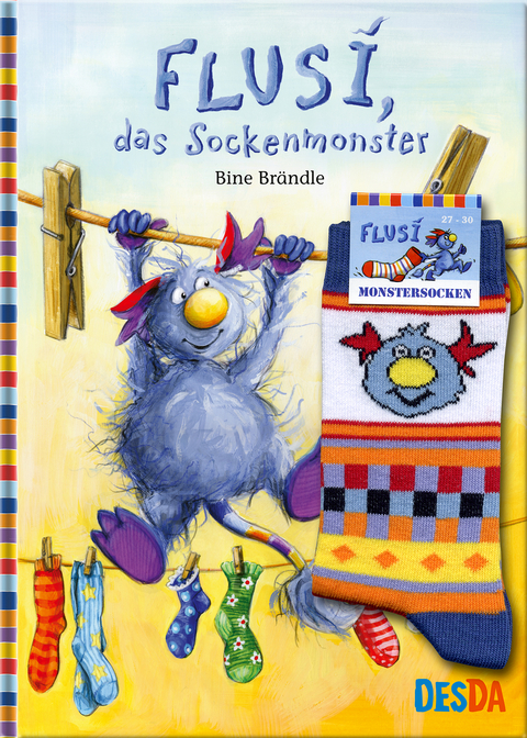 Flusi das Sockenmonster - Bine Br&auml;ndle