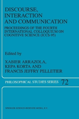 Discourse, Interaction and Communication - 