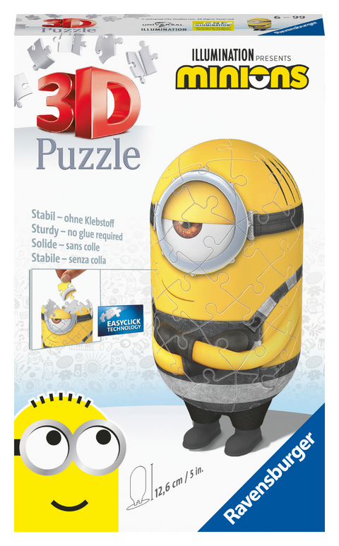 Ravensburger 3D Puzzle Minion Prisoner 11671 - 54 Teile - f&uuml;r Minion Fans ab 6 Jahren