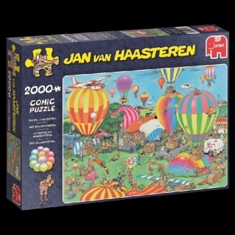Das Ballonfestival (Puzzle) - Jan van Haasteren
