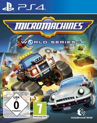 Micro Machines World Series, 1 PS4-Blu-ray Disc