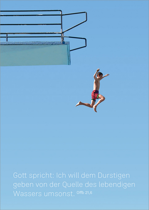 Jahreslosung 2018 - Postkarte (10er-Set) - 