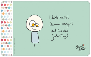 Lächle heute! - Frühstücksbrettchen