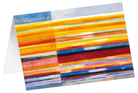 Horizont - Kunst-Faltkarten ohne Text (5 St&uuml;ck) - 