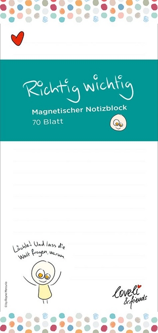 Richtig wichtig - Magnetischer Notizblock