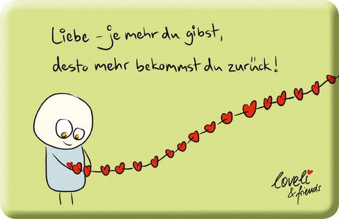 Liebe - Magnet