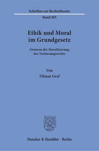 Ethik und Moral im Grundgesetz.