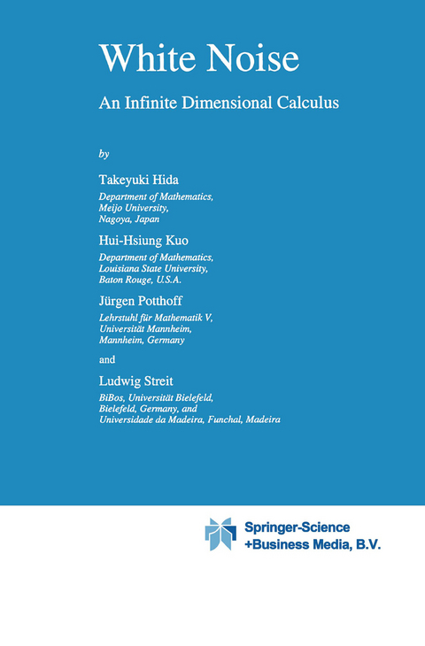 White Noise - Takeyuki Hida,  Hui-Hsiung Kuo, J&uuml;rgen Potthoff, L. Streit