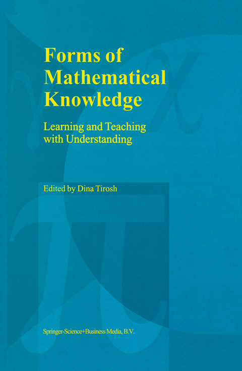 Forms of Mathematical Knowledge - 