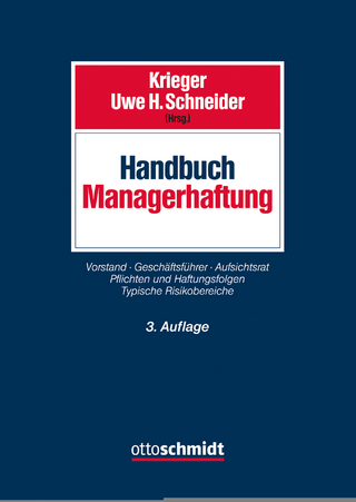 Handbuch Managerhaftung